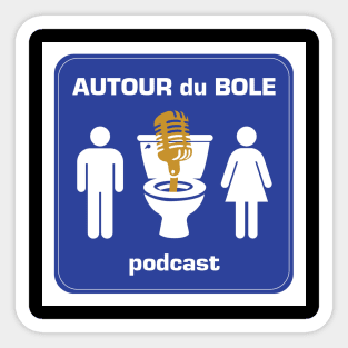 Autour du bole Sticker